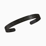 Ayatul Kursi C-Cuff Bracelet Black